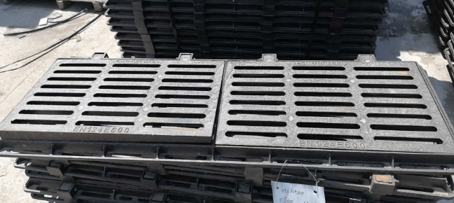 东郊镇球墨铸铁连体双篦展示